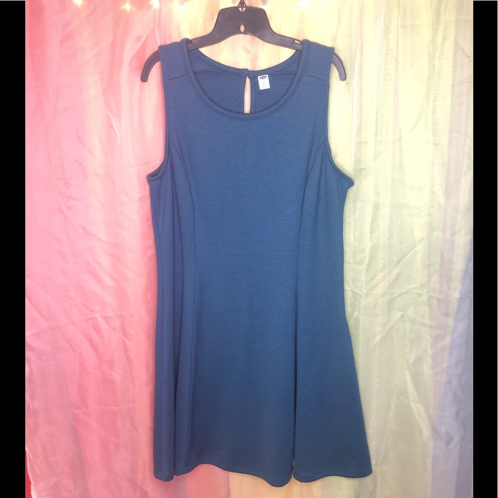 EUC teal blue dress